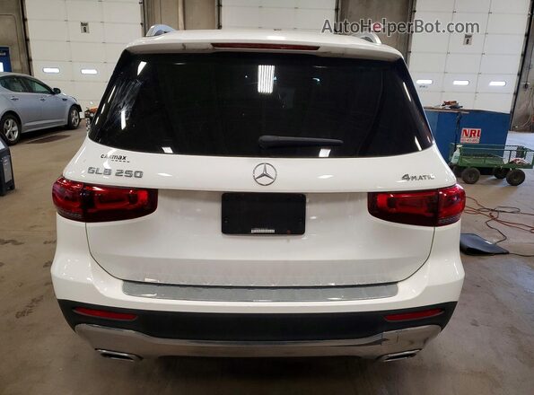 W1N4M4HB2LW041629 2020 MERCEDES-BENZ GLB-CLASS White Հետևի տեսք