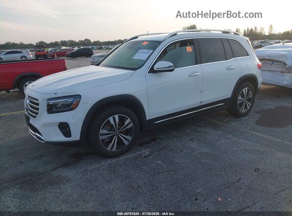 W1N4M4HB2SW399361 2025 MERCEDES-BENZ GLB-CLASS White Przód lewy