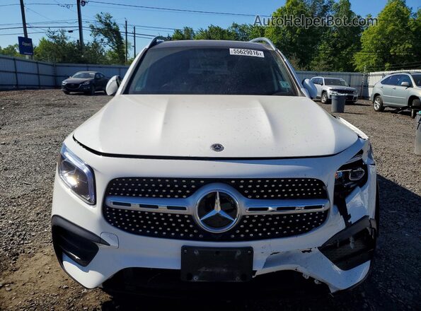 W1N4M4HB3MW101578 2021 MERCEDES-BENZ GLB-CLASS White Front view