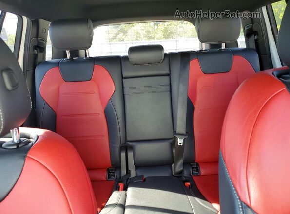 W1N4M4HB3MW101578 2021 MERCEDES-BENZ GLB-CLASS White Rear seats view