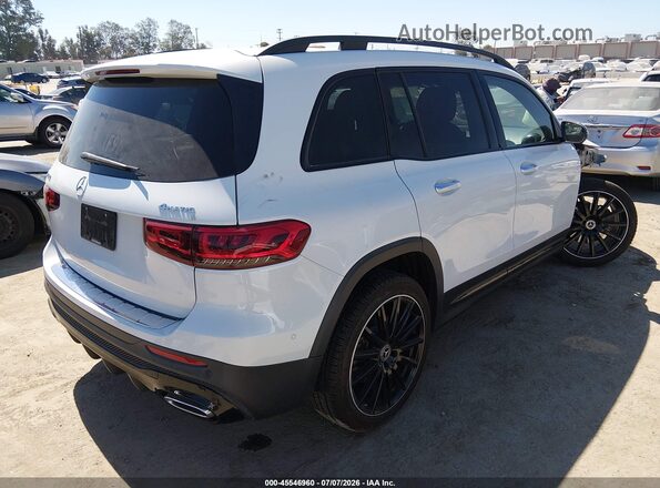 W1N4M4HB3NW201987 2022 MERCEDES-BENZ GLB-CLASS White Rear right