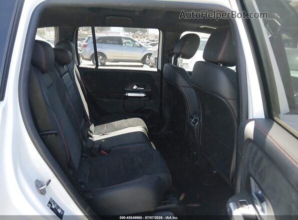 W1N4M4HB3NW201987 2022 MERCEDES-BENZ GLB-CLASS White VIN sticker view
