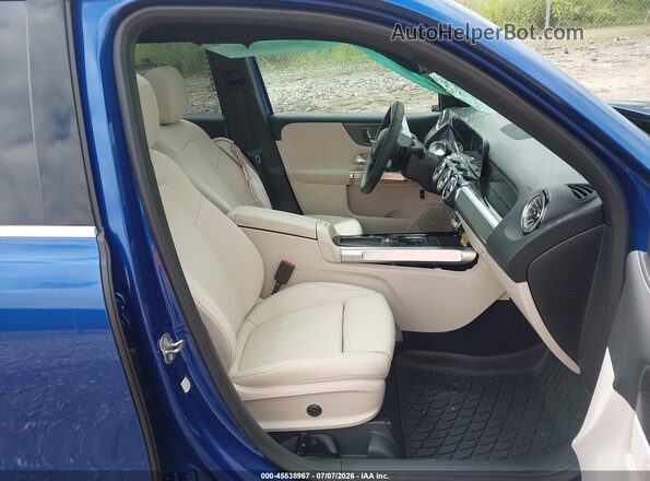 W1N4M4HB3TW485702 2026 MERCEDES-BENZ GLB-CLASS Blue Vista interior delantera