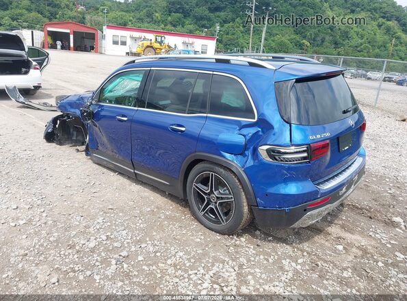 W1N4M4HB3TW485702 2026 MERCEDES-BENZ GLB-CLASS Blue Trasero izquierdo