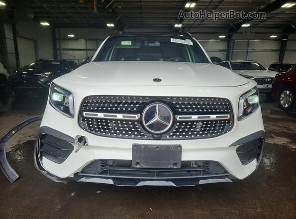 W1N4M4HB4LW017977 2020 MERCEDES-BENZ GLB-CLASS White Դիմացի տեսք