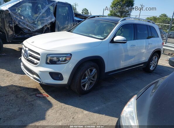 W1N4M4HB4LW033029 2020 MERCEDES-BENZ GLB-CLASS Белый Передняя левая четверть