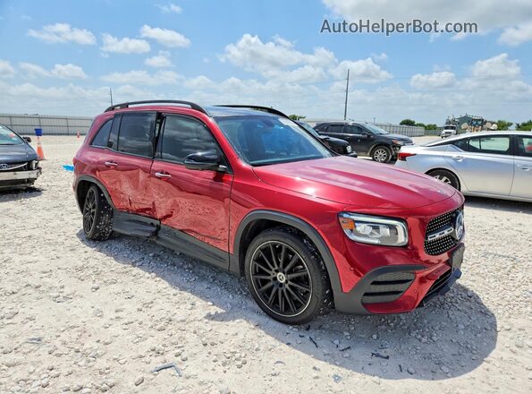 W1N4M4HB4NW240572 2022 MERCEDES-BENZ GLB-CLASS Red Առջևի աջ
