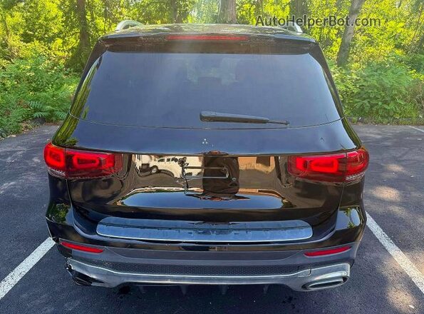 W1N4M4HB4NW252219 2022 MERCEDES-BENZ GLB-CLASS Black Rear view