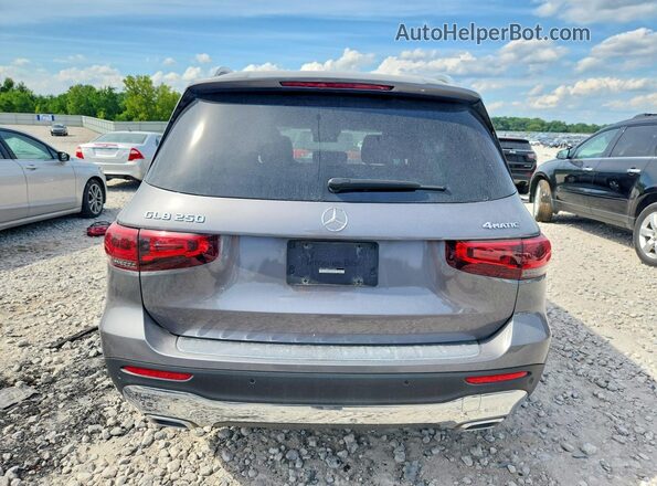 W1N4M4HB4PW335331 2023 MERCEDES-BENZ GLB-CLASS Gray უკანა ხედი