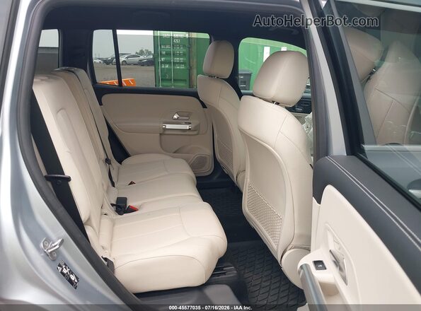 W1N4M4HB4RW379669 2024 MERCEDES-BENZ GLB-CLASS Silver Widok naklejki z numerem VIN
