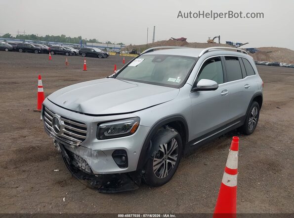 W1N4M4HB4RW379669 2024 MERCEDES-BENZ GLB-CLASS Silver Przód lewy