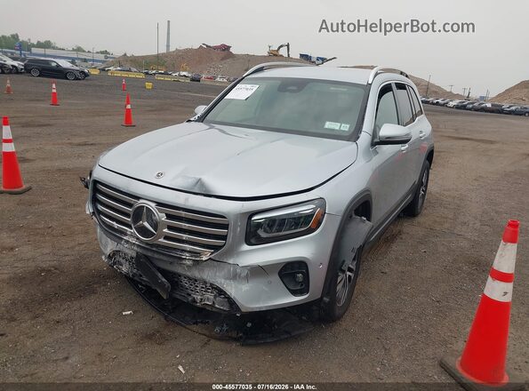 W1N4M4HB4RW379669 2024 MERCEDES-BENZ GLB-CLASS Silver Widok z przodu
