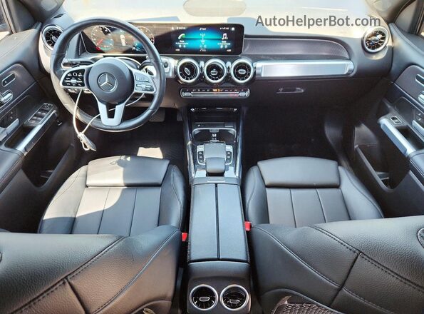 W1N4M4HB5LW028289 2020 MERCEDES-BENZ GLB-CLASS Black წინა პანელის ხედი