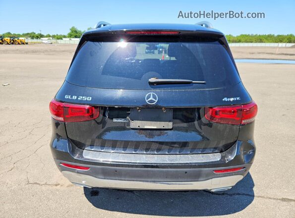 W1N4M4HB5LW028289 2020 MERCEDES-BENZ GLB-CLASS Black უკანა ხედი