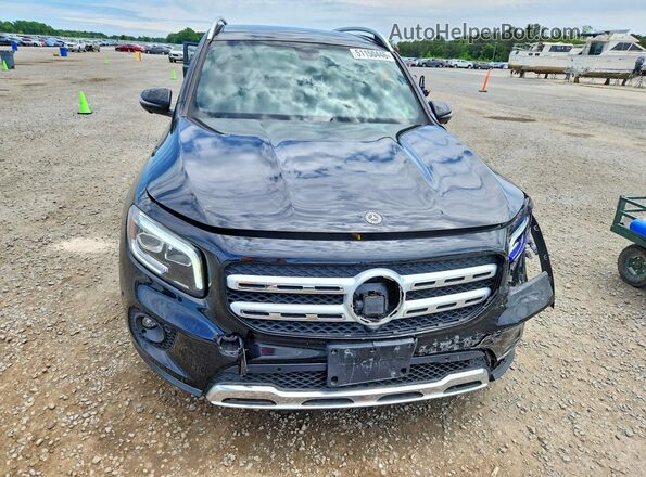 W1N4M4HB6LW037079 2020 MERCEDES-BENZ GLB-CLASS Black წინა ხედი