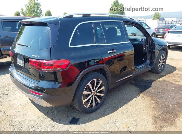 W1N4M4HB6MW143940 2021 MERCEDES-BENZ GLB-CLASS Black Задня права чверть