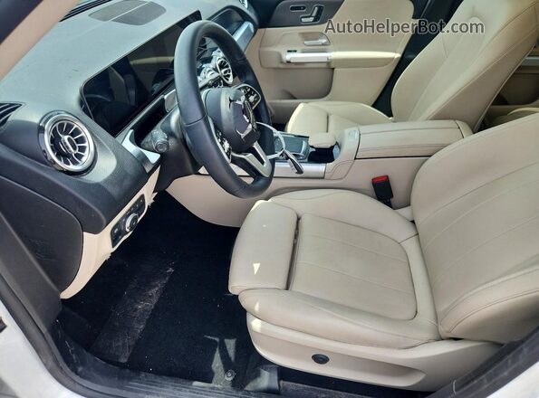 W1N4M4HB6MW148233 2021 MERCEDES-BENZ GLB-CLASS White Սալոնի դիմացի տեսք