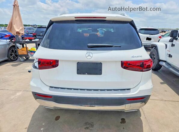 W1N4M4HB6MW148233 2021 MERCEDES-BENZ GLB-CLASS White Հետևի տեսք