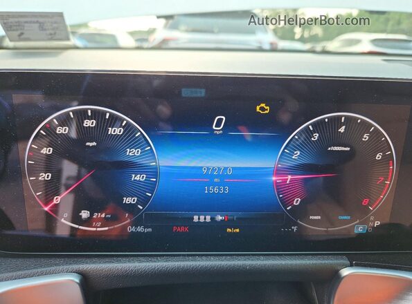 W1N4M4HB6RW344325 2024 MERCEDES-BENZ GLB-CLASS White Սարքավորումների վահանակի տեսք