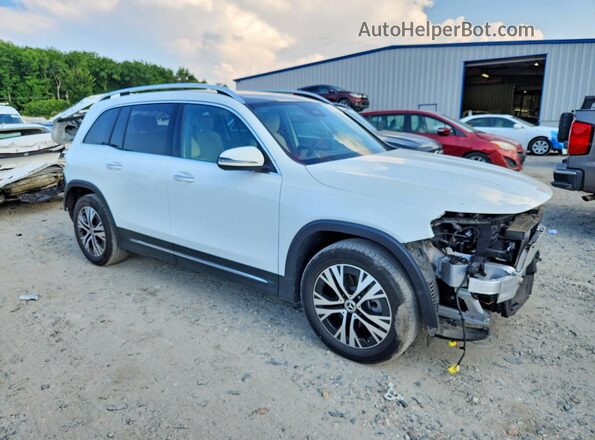 W1N4M4HB6RW344325 2024 MERCEDES-BENZ GLB-CLASS White Przód prawy