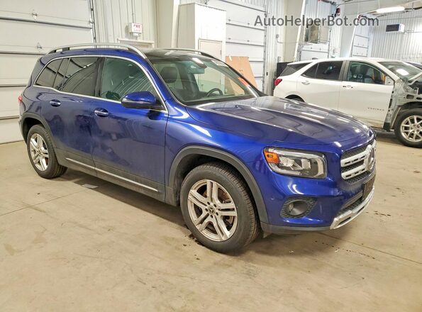 W1N4M4HB7LW044283 2020 MERCEDES-BENZ GLB-CLASS Blue Առջևի աջ