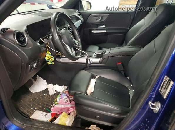 W1N4M4HB7LW044283 2020 MERCEDES-BENZ GLB-CLASS Blue Սալոնի դիմացի տեսք