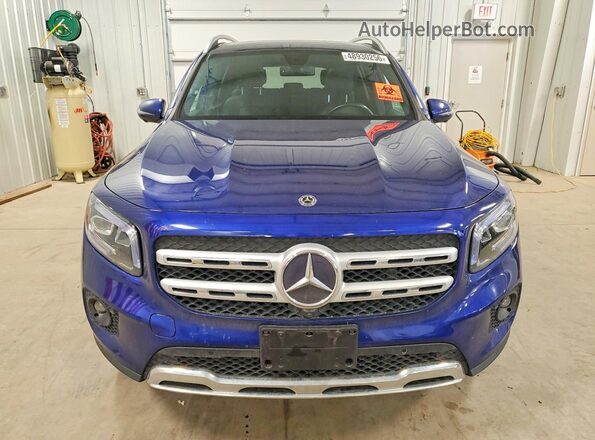 W1N4M4HB7LW044283 2020 MERCEDES-BENZ GLB-CLASS Blue Դիմացի տեսք