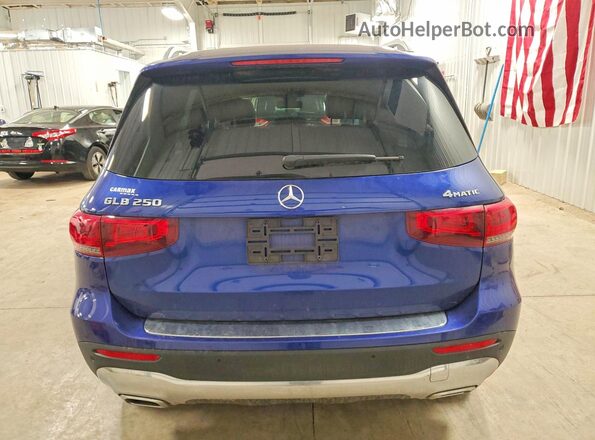 W1N4M4HB7LW044283 2020 MERCEDES-BENZ GLB-CLASS Blue Հետևի տեսք
