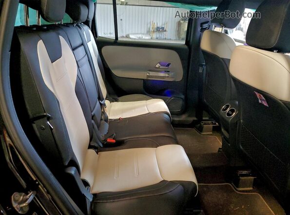 W1N4M4HB7MW135507 2021 MERCEDES-BENZ GLB-CLASS Black Vista interior trasera