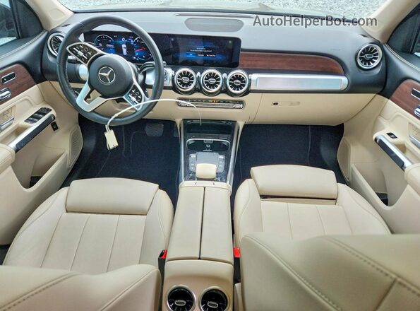 W1N4M4HB7PW260477 2023 MERCEDES-BENZ GLB-CLASS Black წინა პანელის ხედი