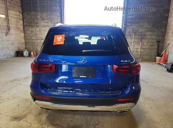 W1N4M4HB7SW435156 2025 MERCEDES-BENZ GLB-CLASS Blue უკანა ხედი