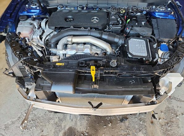 W1N4M4HB7SW435156 2025 MERCEDES-BENZ GLB-CLASS Blue ძრავის განყოფილების ხედი