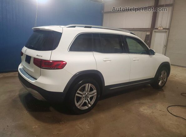 W1N4M4HB8LW027332 2020 MERCEDES-BENZ GLB-CLASS White უკანა მარჯვენა