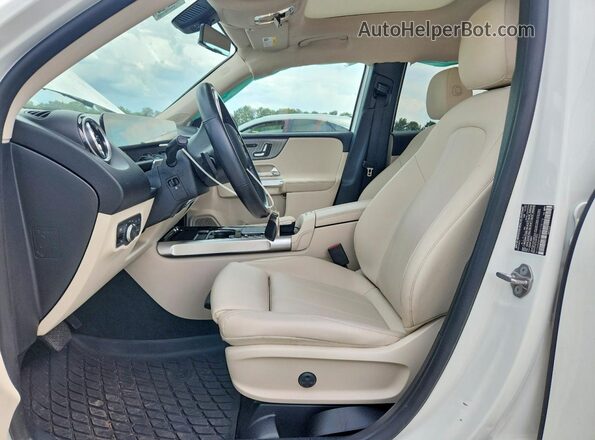 W1N4M4HB8NW176116 2022 MERCEDES-BENZ GLB-CLASS White Front interior view