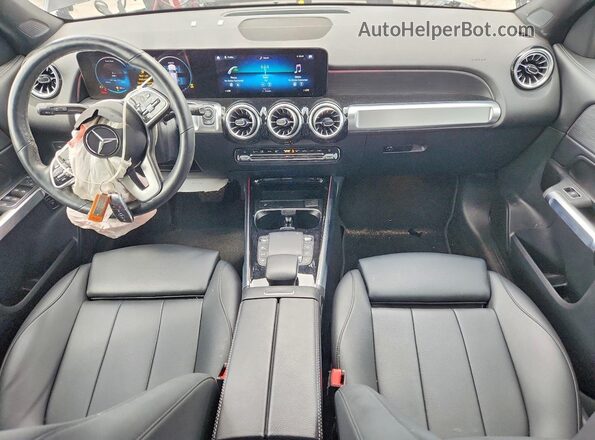 W1N4M4HB8PW310951 2023 MERCEDES-BENZ GLB-CLASS Black წინა პანელის ხედი