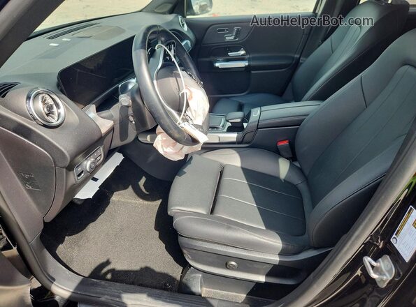 W1N4M4HB8PW310951 2023 MERCEDES-BENZ GLB-CLASS Black წინა სალონის ხედი