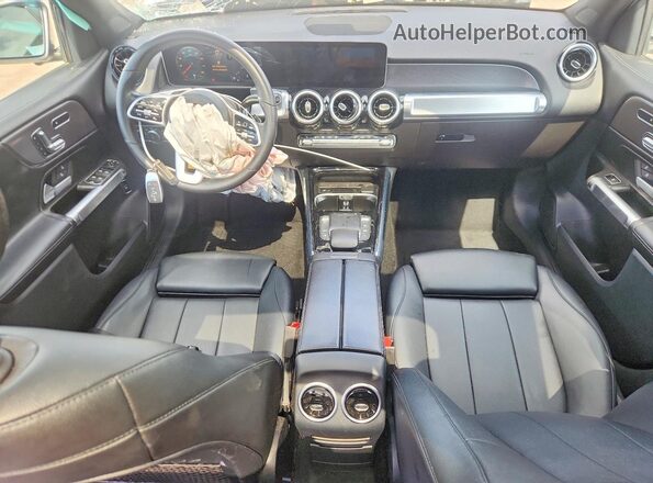 W1N4M4HB9MW106431 2021 MERCEDES-BENZ GLB-CLASS White Vista del salpicadero