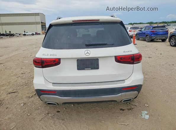 W1N4M4HB9MW147402 2021 MERCEDES-BENZ GLB-CLASS White Հետևի տեսք