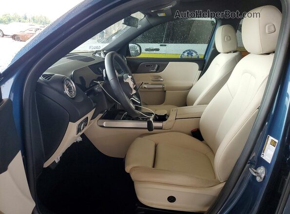 W1N4M4HB9PW279919 2023 MERCEDES-BENZ GLB-CLASS Blue Вид салону спереду