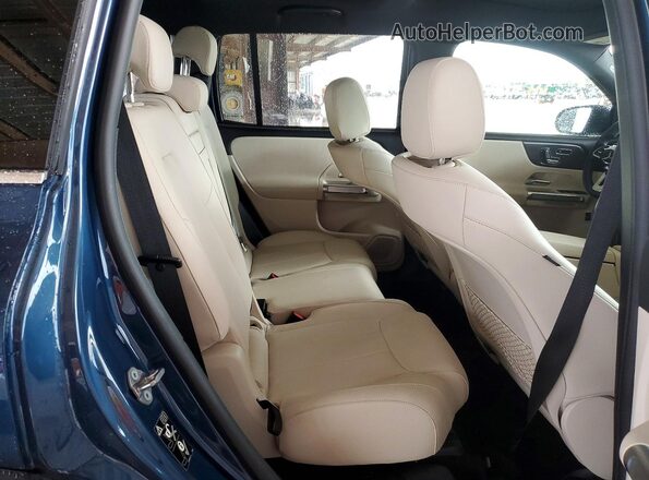 W1N4M4HB9PW279919 2023 MERCEDES-BENZ GLB-CLASS Blue Вид задньої частини салону