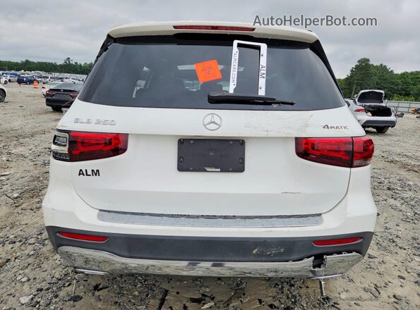 W1N4M4HBXLW019149 2020 MERCEDES-BENZ GLB-CLASS White Հետևի տեսք