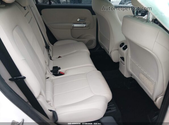 W1N4M4HBXSW394523 2025 MERCEDES-BENZ GLB-CLASS White VIN კოდის სტიკერის ხედი