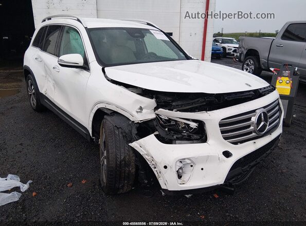 W1N4M4HBXSW394523 2025 MERCEDES-BENZ GLB-CLASS White წინა ხედი