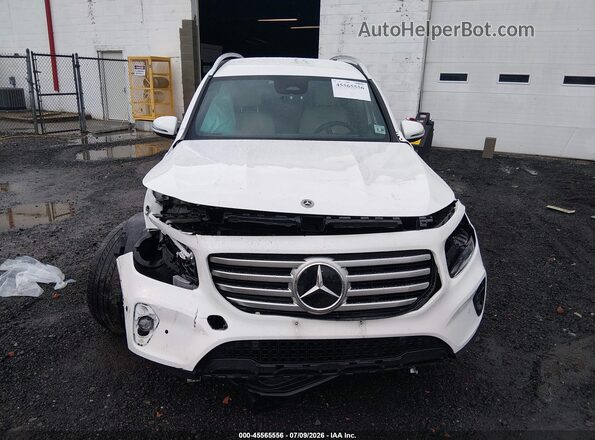 W1N4M4HBXSW394523 2025 MERCEDES-BENZ GLB-CLASS White ხელსაწყოთა პანელის ხედი