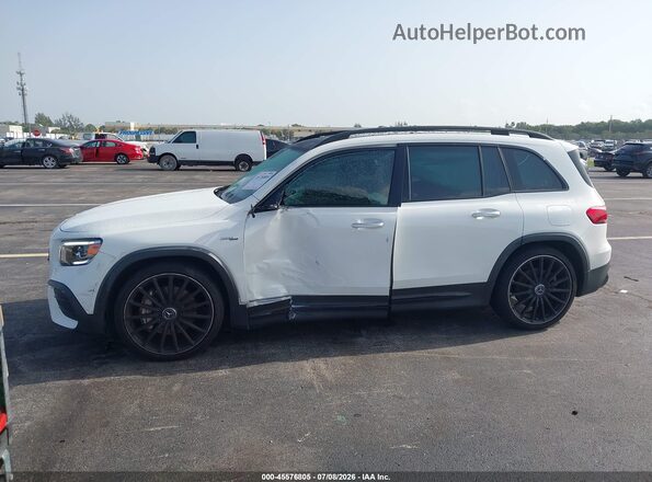 W1N4M5BB0NW232788 2022 MERCEDES-BENZ AMG GLB 35 White Vista frontal