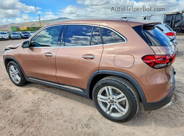 W1N4N4GB2NJ403764 2022 MERCEDES-BENZ GLA Brown უკანა მარცხენა