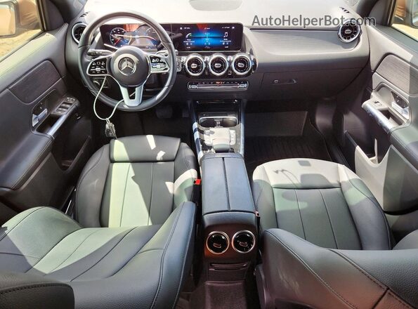 W1N4N4GB2NJ403764 2022 MERCEDES-BENZ GLA Brown წინა პანელის ხედი