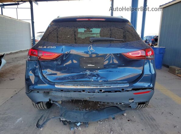 W1N4N4GB8MJ201719 2021 MERCEDES-BENZ GLA Blue Rear view