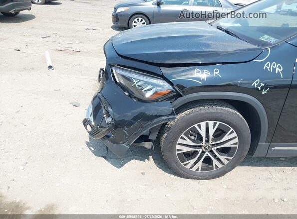 W1N4N4HB0SJ692380 2025 MERCEDES-BENZ GLA 250 Black Widok z przodu