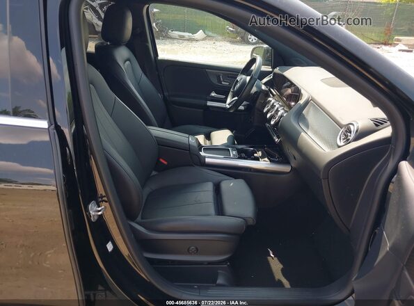 W1N4N4HB0SJ692380 2025 MERCEDES-BENZ GLA 250 Black Widok wnętrza z przodu